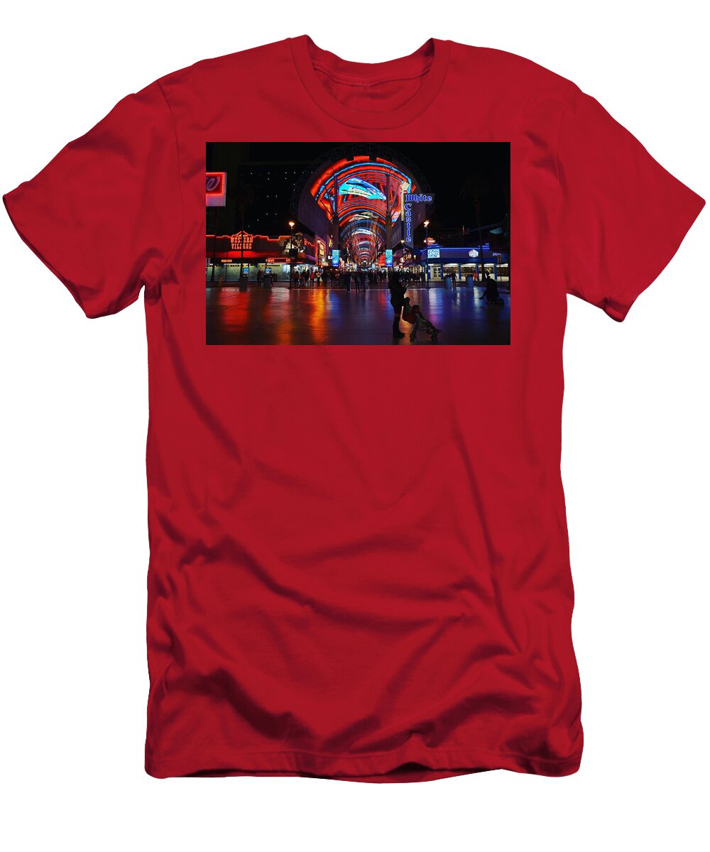  T-Shirt featuring the photograph White Castle on Fremont by Rodney Lee Williams