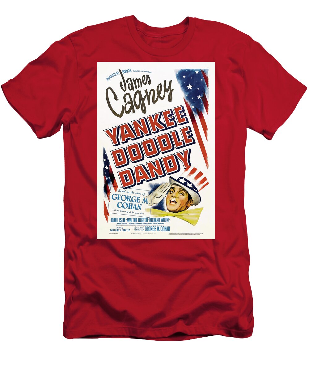 Synopsis T-Shirt featuring the mixed media ''Yankee Doodle Dandy'', -b-1942 - art by Bill Gold by Movie World Posters