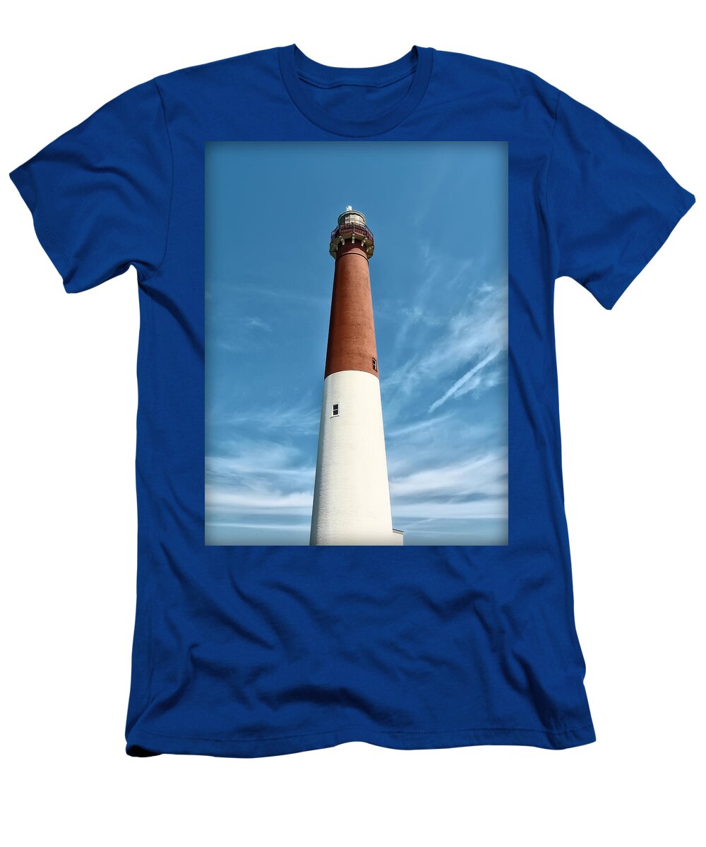 Barnegat T-Shirt featuring the photograph Barnegat Lighthouse #1 by Bill Cannon