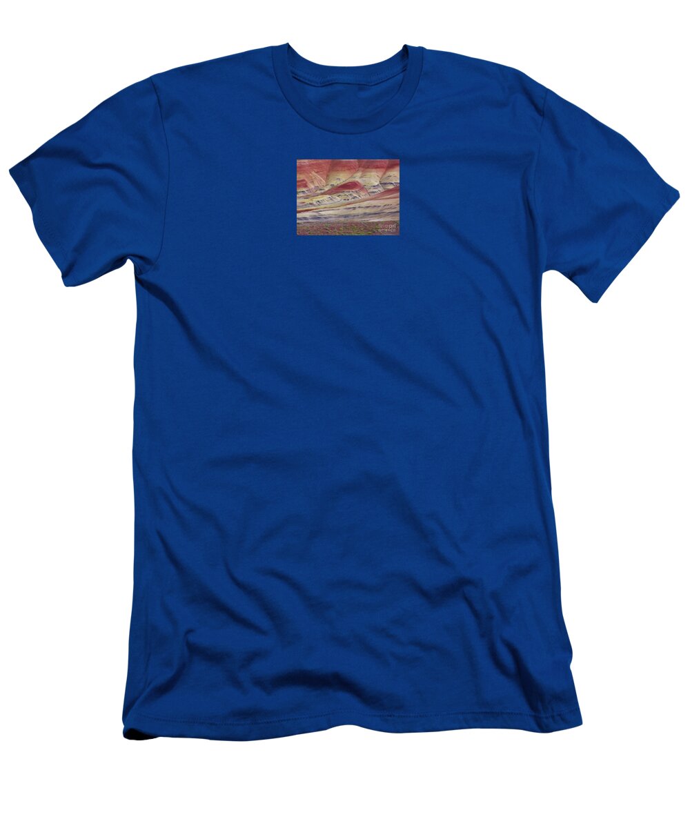 Painted Hills T-Shirt featuring the photograph John Day Fossil Beds Painted Hills by Michele Penner