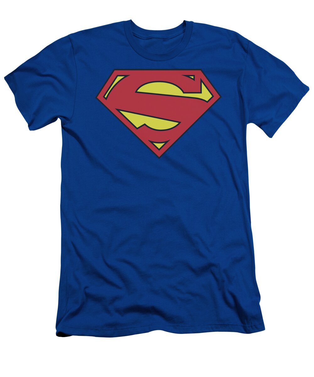 Superman - New 52 Shield T-Shirt A - Fine America