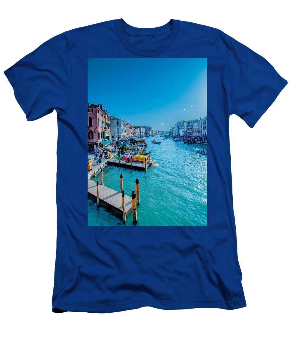 Architecture T-Shirt featuring the photograph Venice #8 by Amel Dizdarevic
