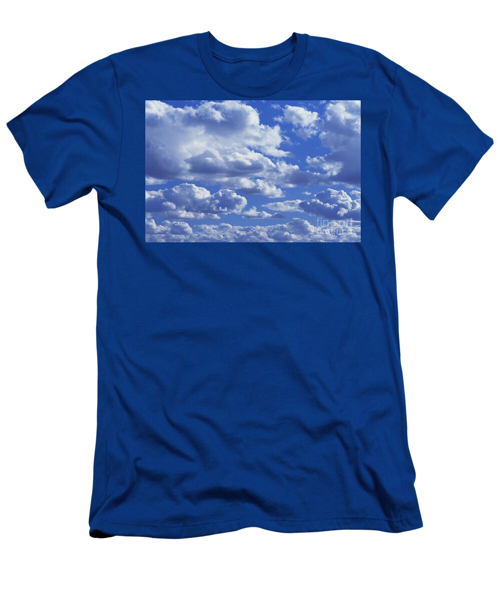 Cloud T-Shirt featuring the photograph Cumulus Clouds #5 by Jim Corwin