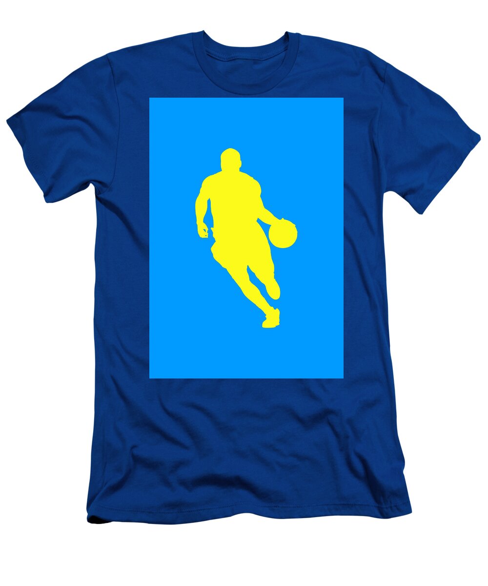 Mavericks Basketball Hoops T-Shirt by Joe Hamilton - Fine Art America