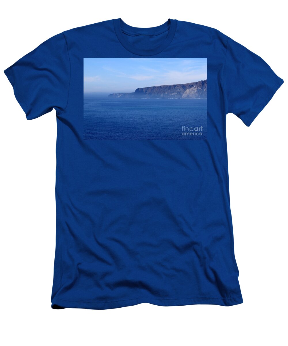 Cruz T-Shirt featuring the photograph Santa Cruz Island #8 by Henrik Lehnerer