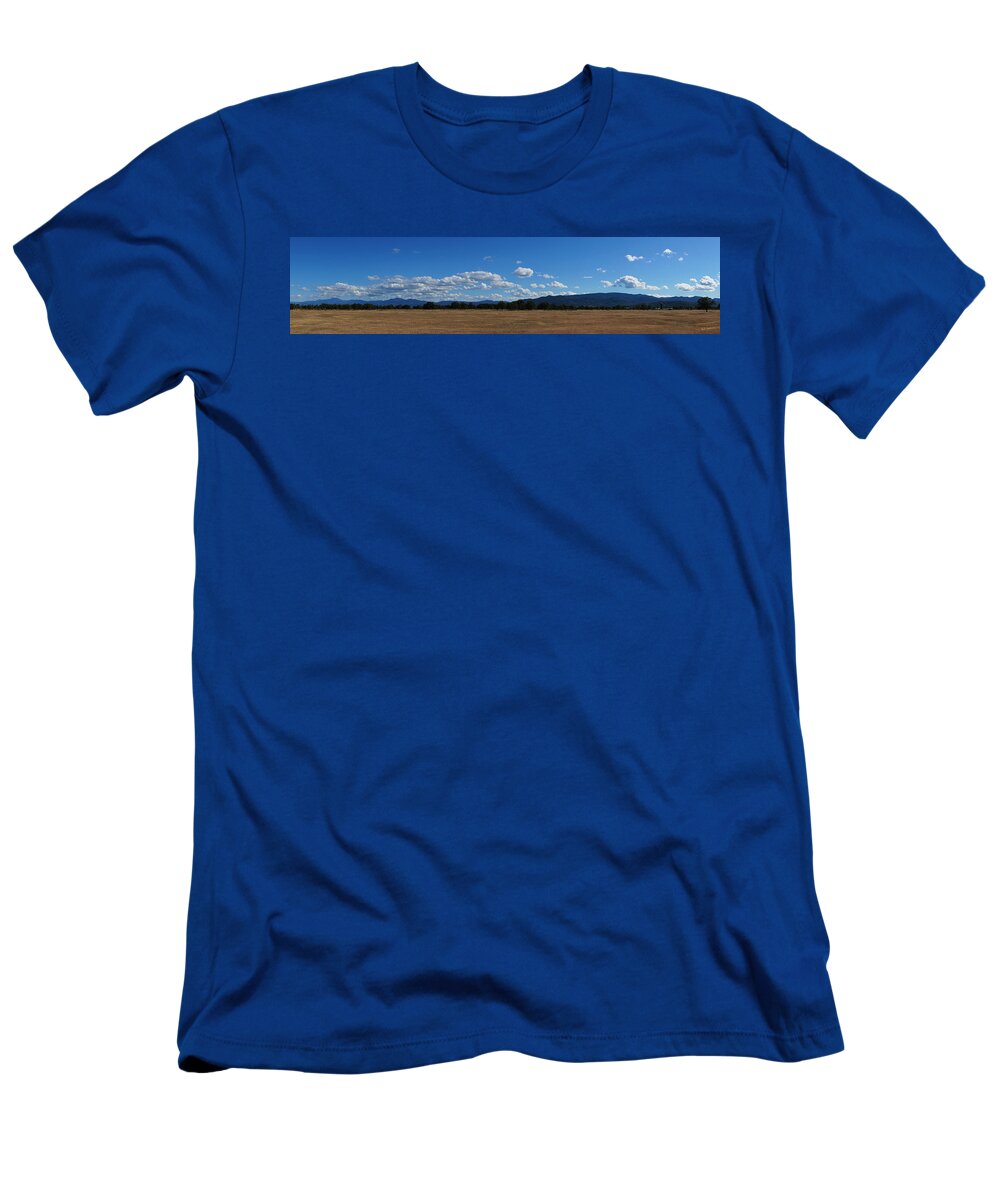 Panorama T-Shirt featuring the photograph A June Panorama in Southern Oregon by Mick Anderson