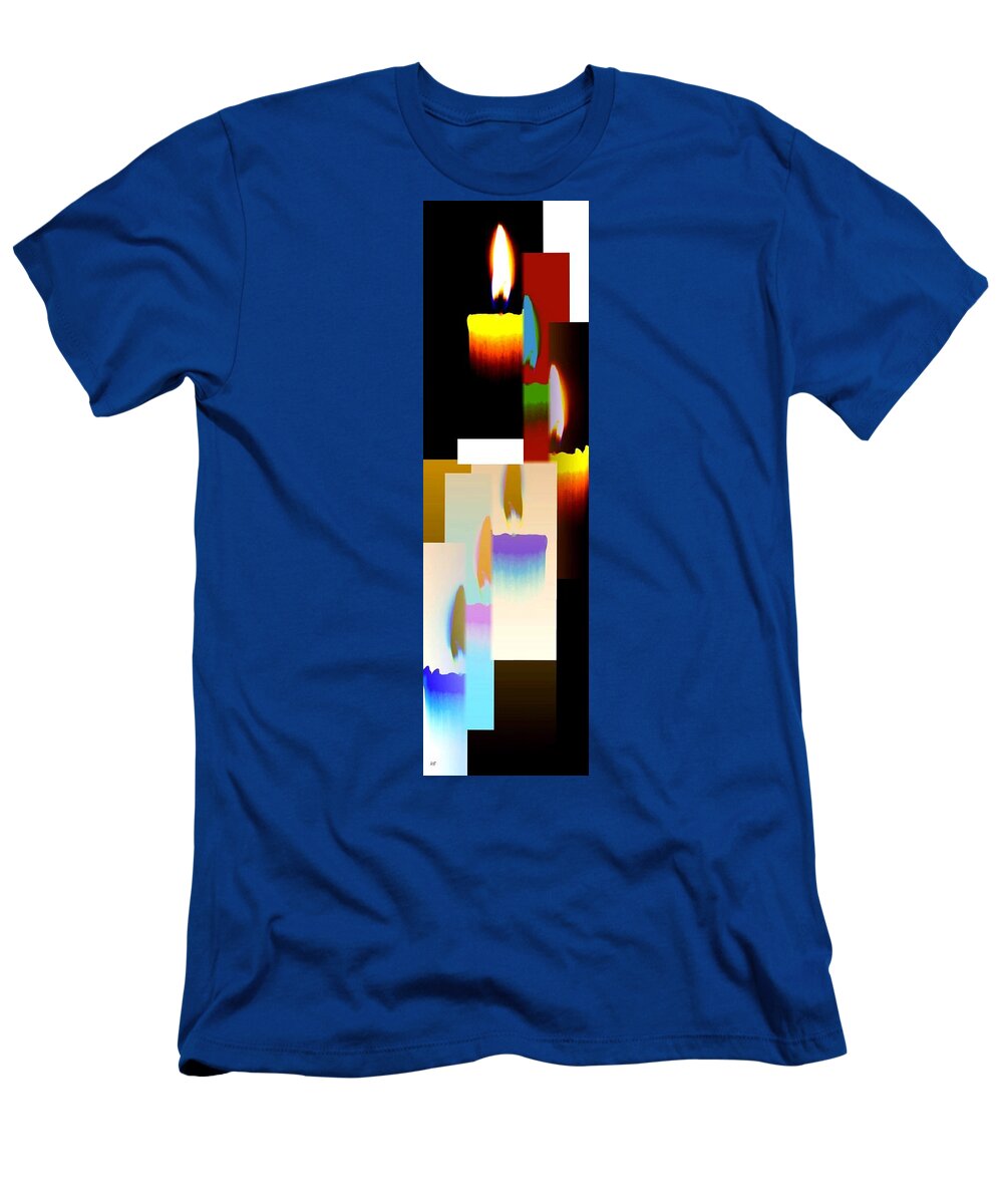 Abstract Fusion T-Shirt featuring the digital art Abstract Fusion 185 by Will Borden