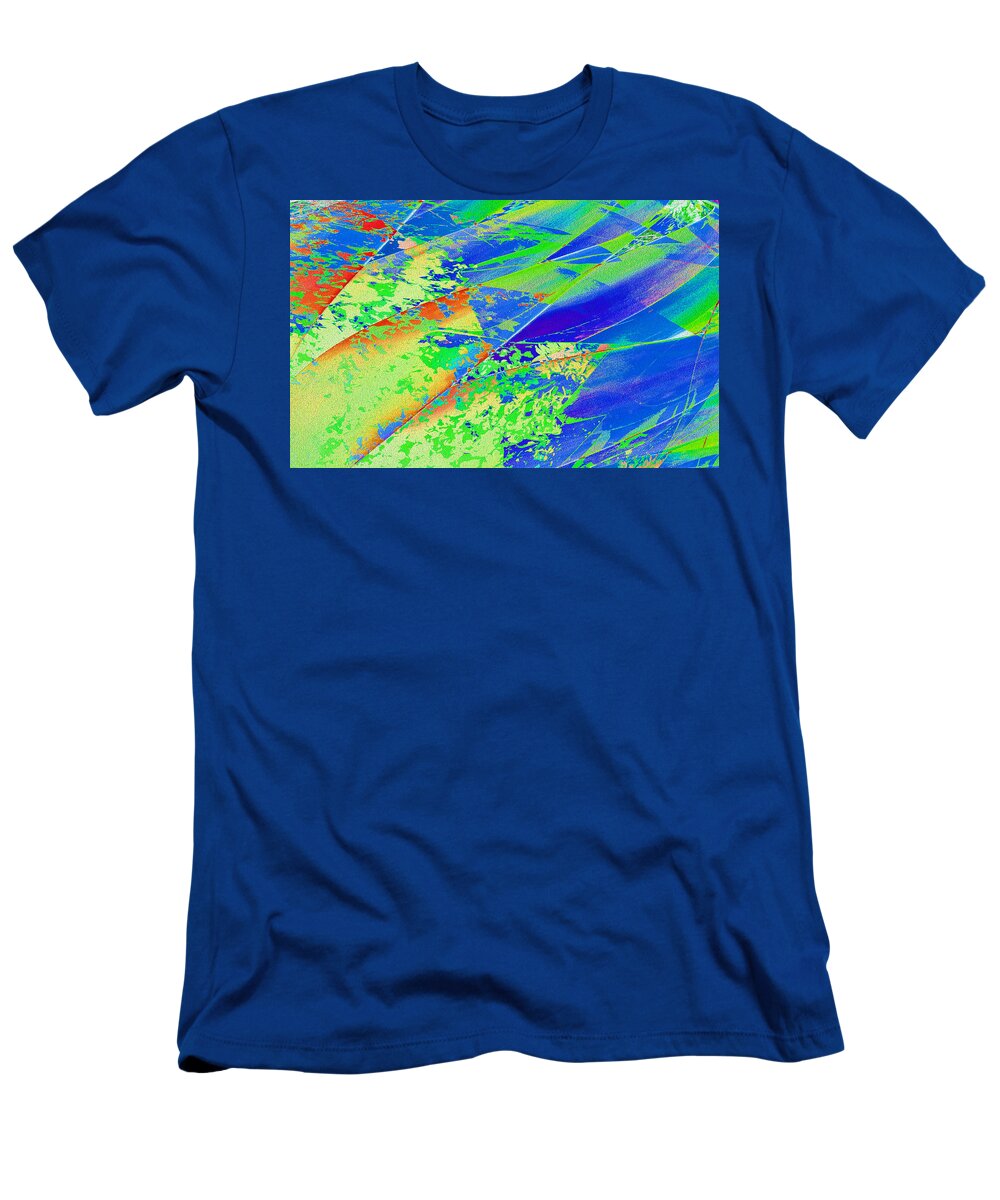 Agave T-Shirt featuring the digital art Agave Abstract by Stephanie Grant