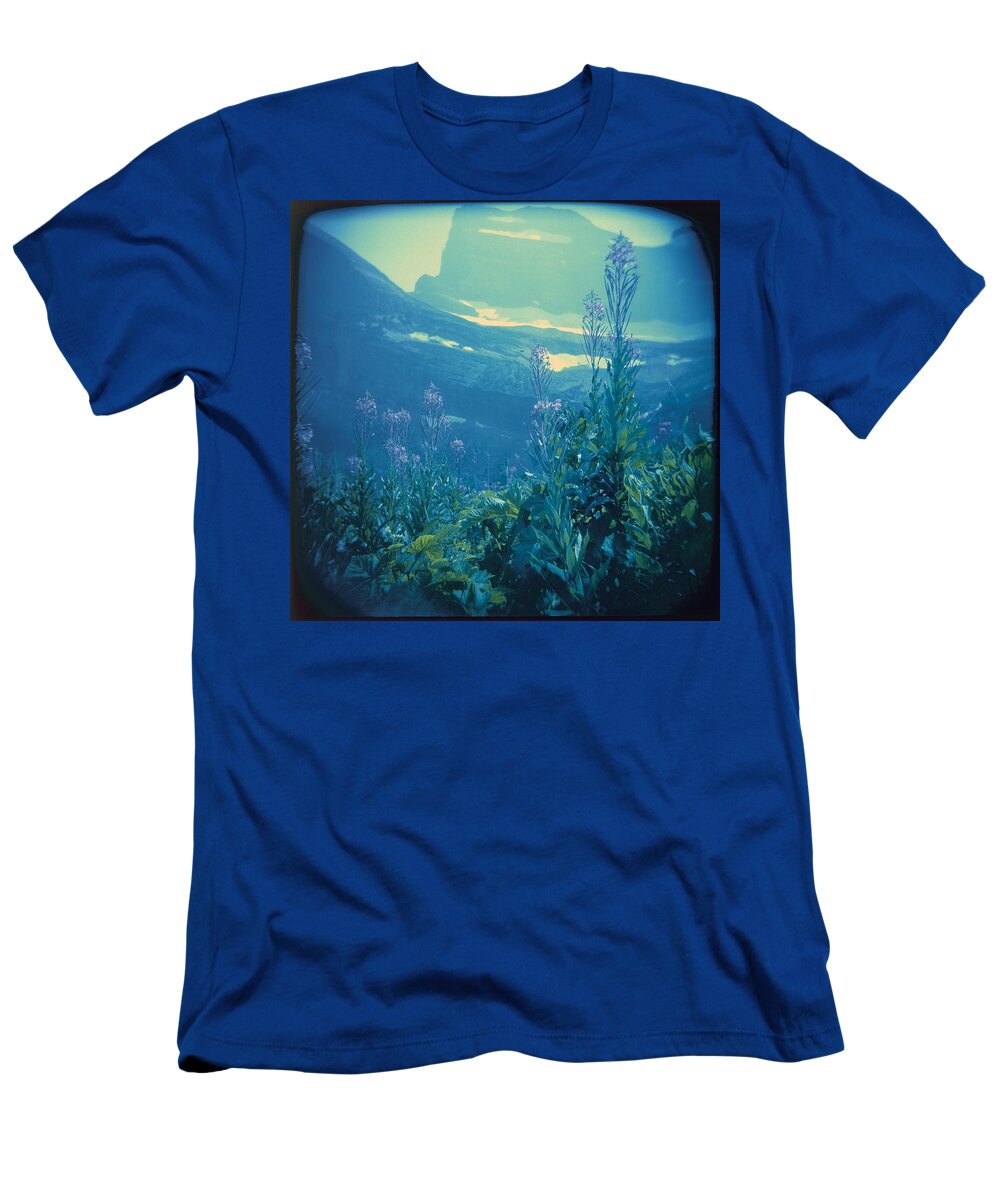Aquarium T-Shirt featuring the photograph Aquarium Mountain by Carol Whaley Addassi