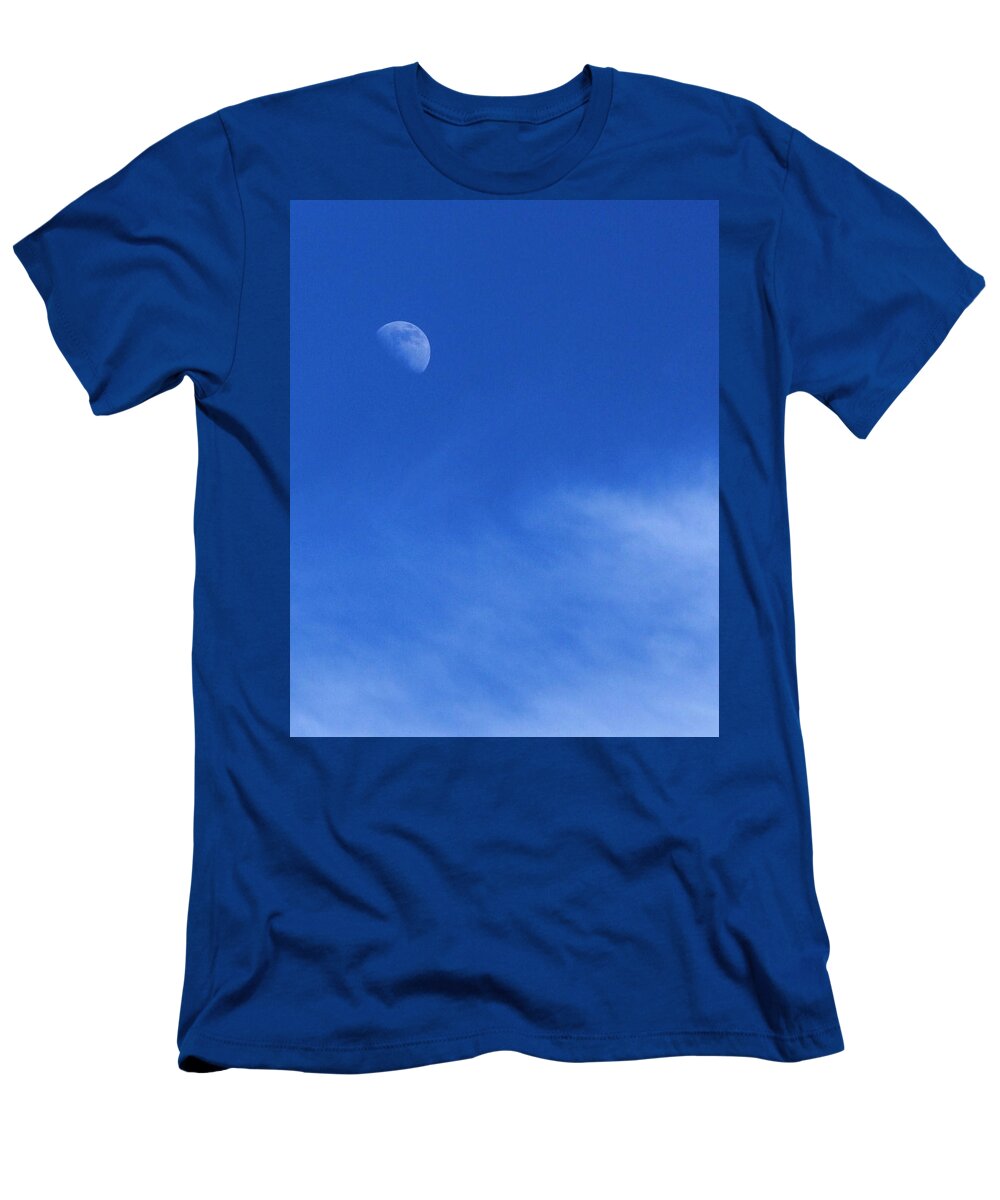 Quartet T-Shirt featuring the photograph Blue Moon by Chuck Hicks