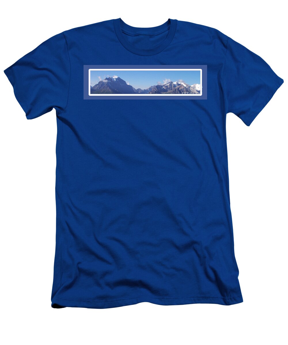 Nature T-Shirt featuring the photograph Blue Mountains by Mary Mikawoz