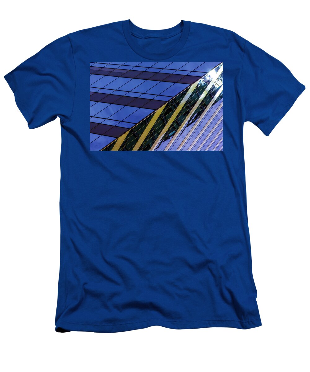  T-Shirt featuring the photograph Blue Sky Horizontal by Raymond Kunst