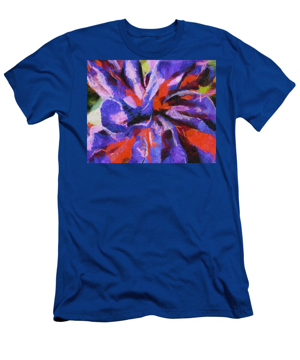 Www.themidnightstreets.net T-Shirt featuring the digital art Color My Insecurity by Joe Misrasi