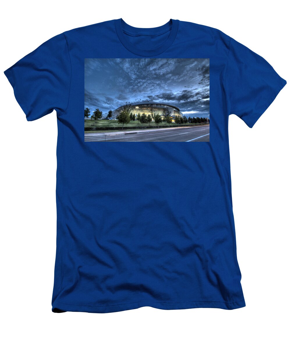 Dallas Cowboys T-Shirt featuring the photograph Dallas Cowboys Stadium by Jonathan Davison