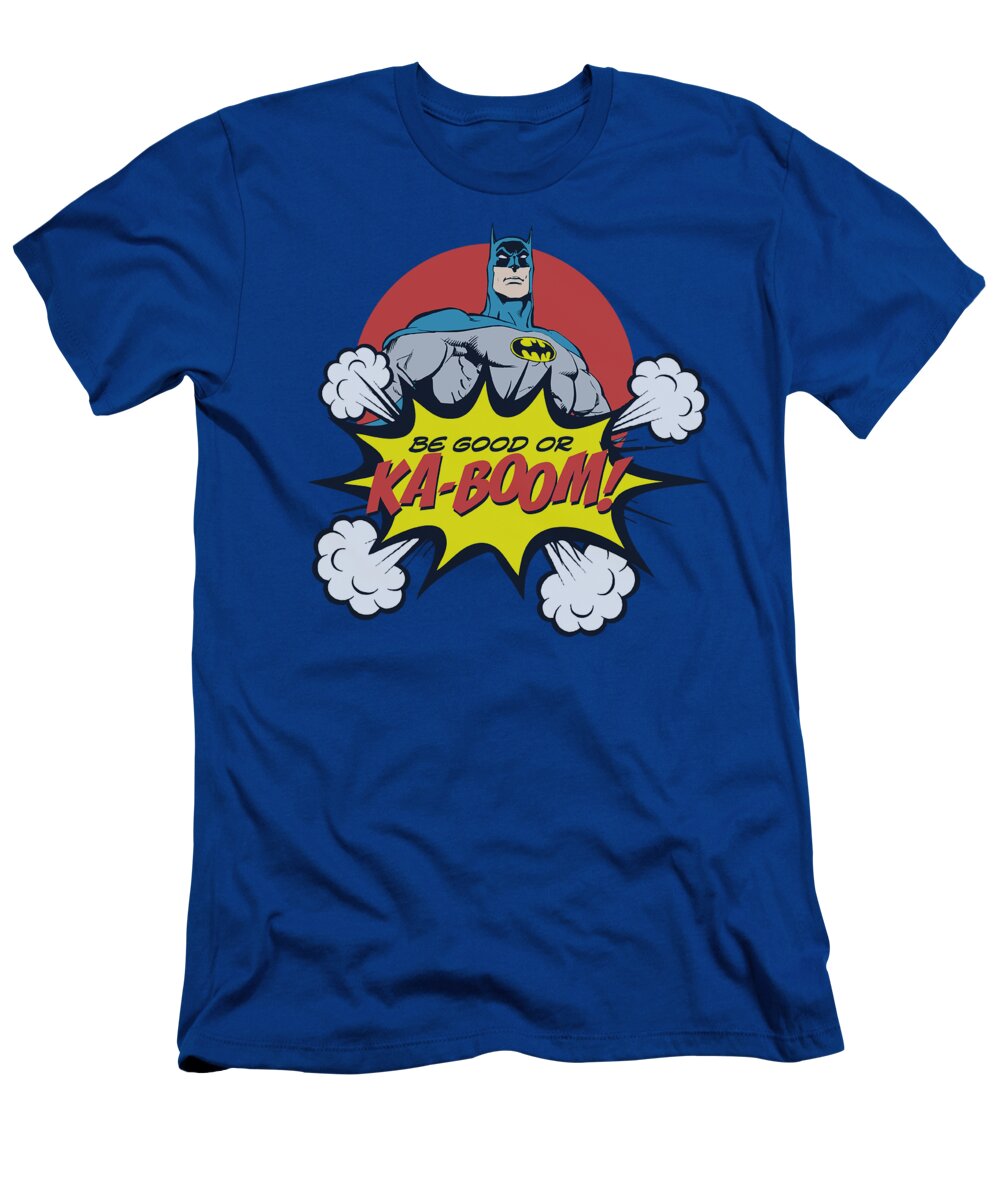 Dc Comics T-Shirt featuring the digital art Dc - Kaboom by Brand A