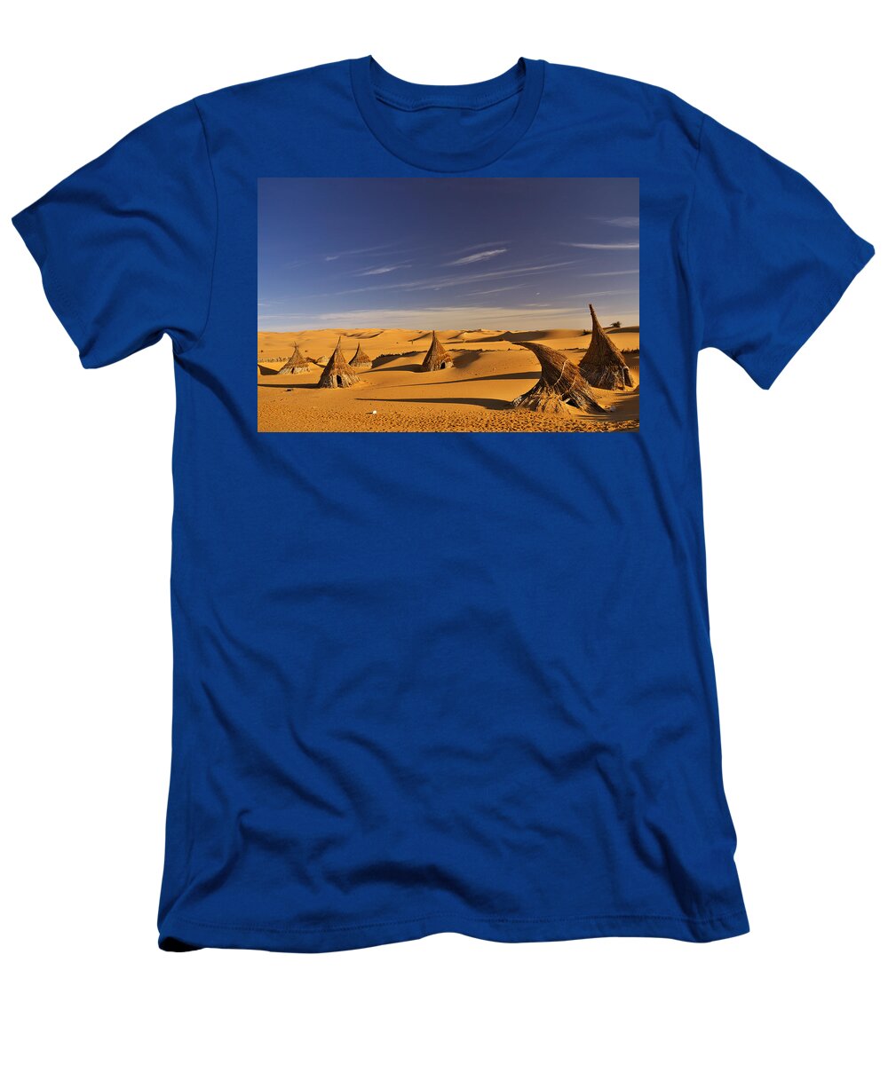 Landscape T-Shirt featuring the photograph Desert village by Ivan Slosar