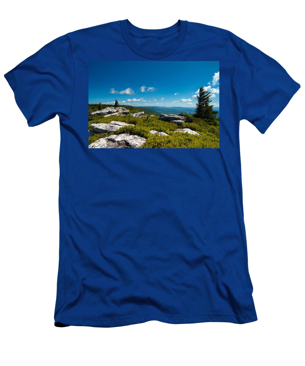 Dolly Sods T-Shirt featuring the photograph Dolly Sods by Shane Holsclaw