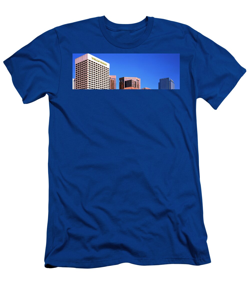 Photography T-Shirt featuring the photograph Downtown Buildings Of Phoenix, Maricopa by Panoramic Images