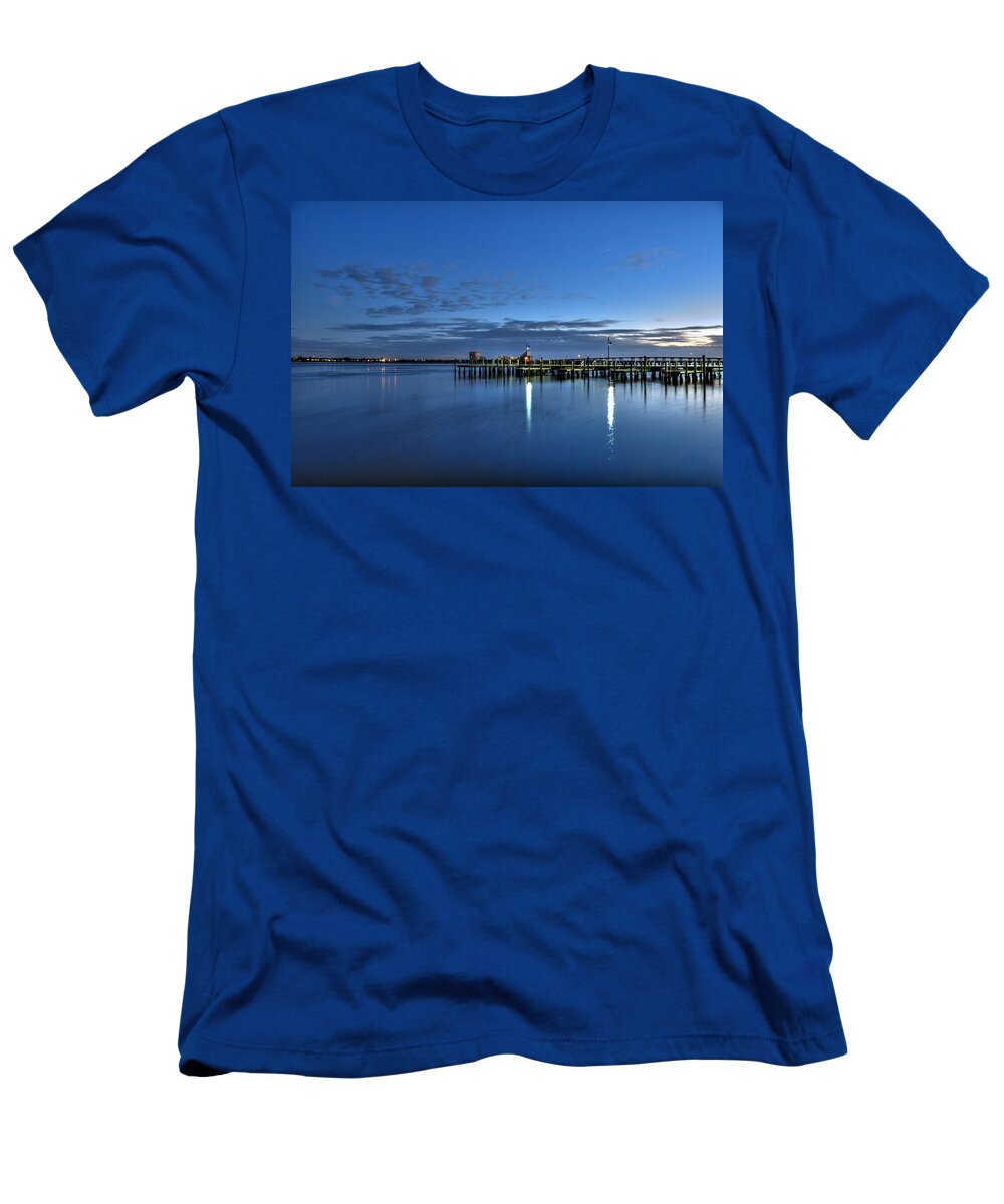 Manatee County T-Shirt featuring the photograph Early Morning Manatee River by Jonathan Sabin