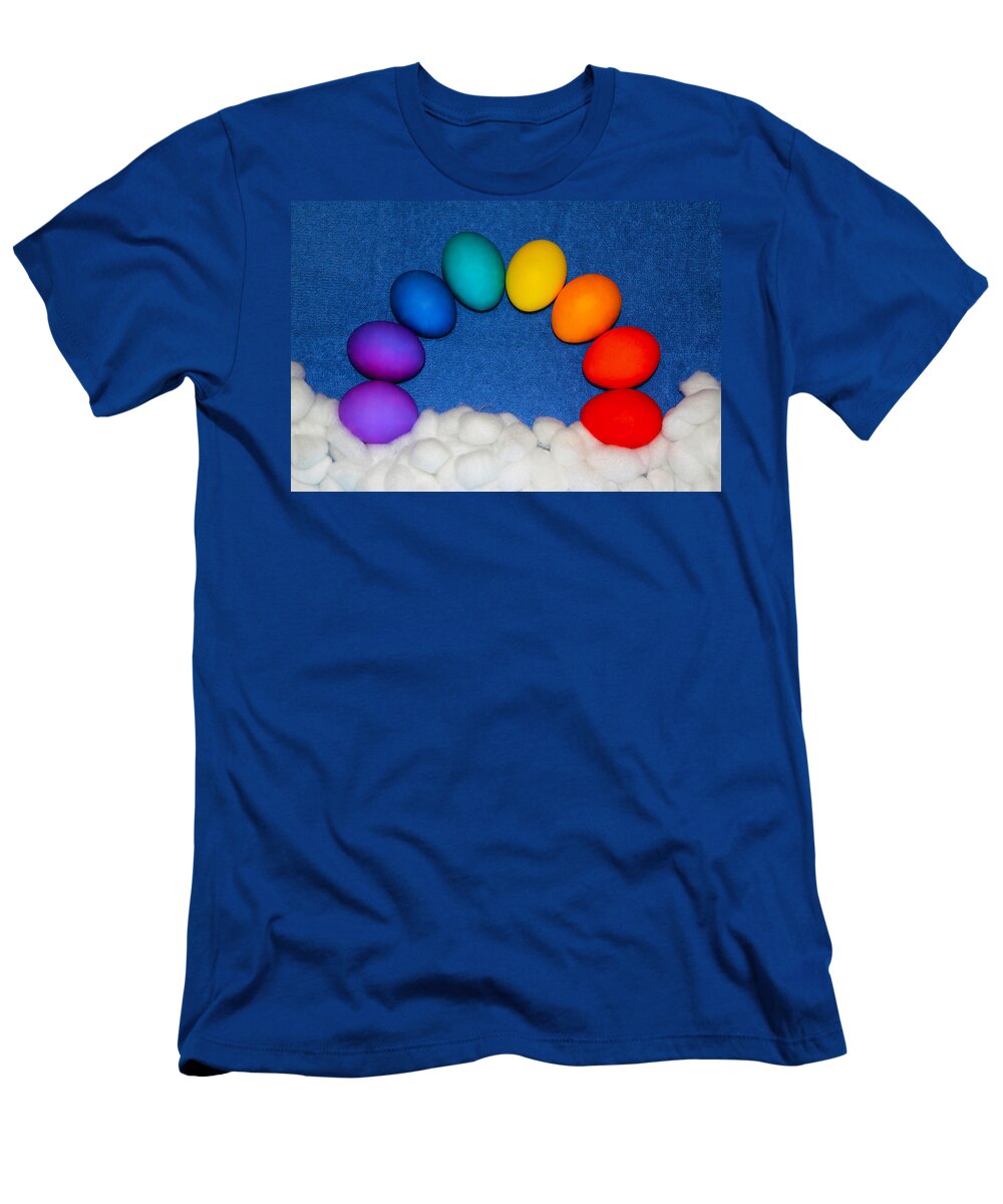 Rainbow T-Shirt featuring the photograph Eggbow by Shane Bechler