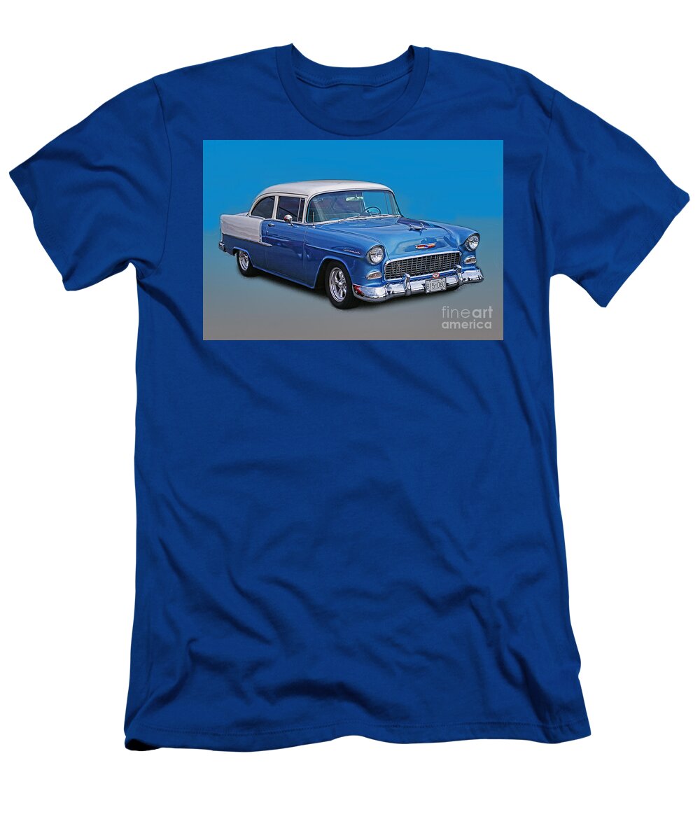 Cars T-Shirt featuring the photograph Feeling the Blues by Randy Harris