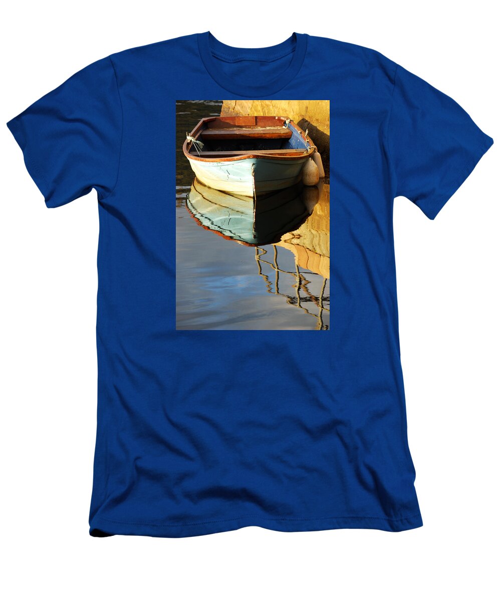 Floating T-Shirt featuring the photograph Floating On Blue 4 by Wendy Wilton
