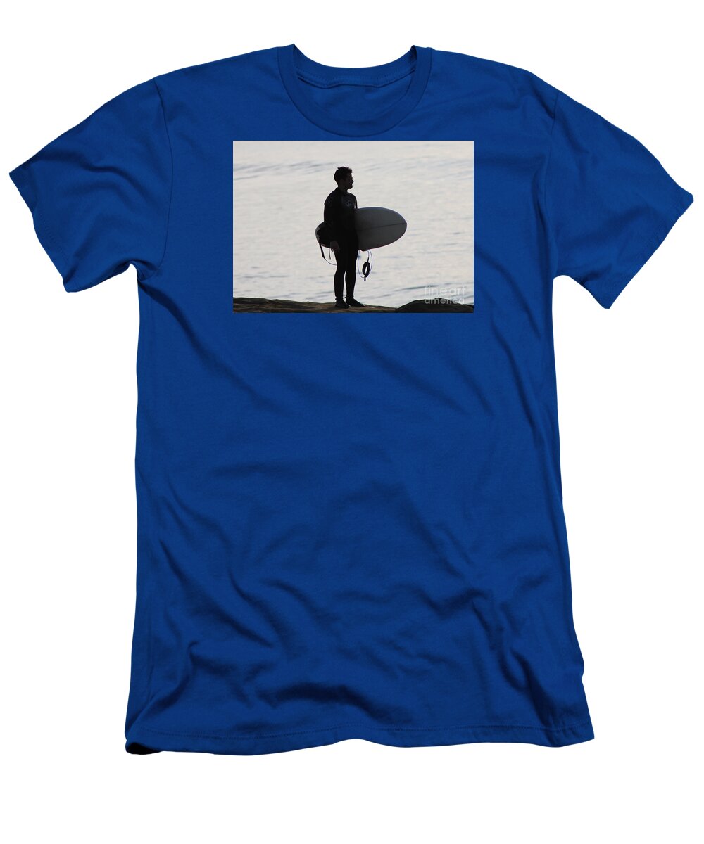 Surfer T-Shirt featuring the photograph For the love of the ride by Pamela Walrath