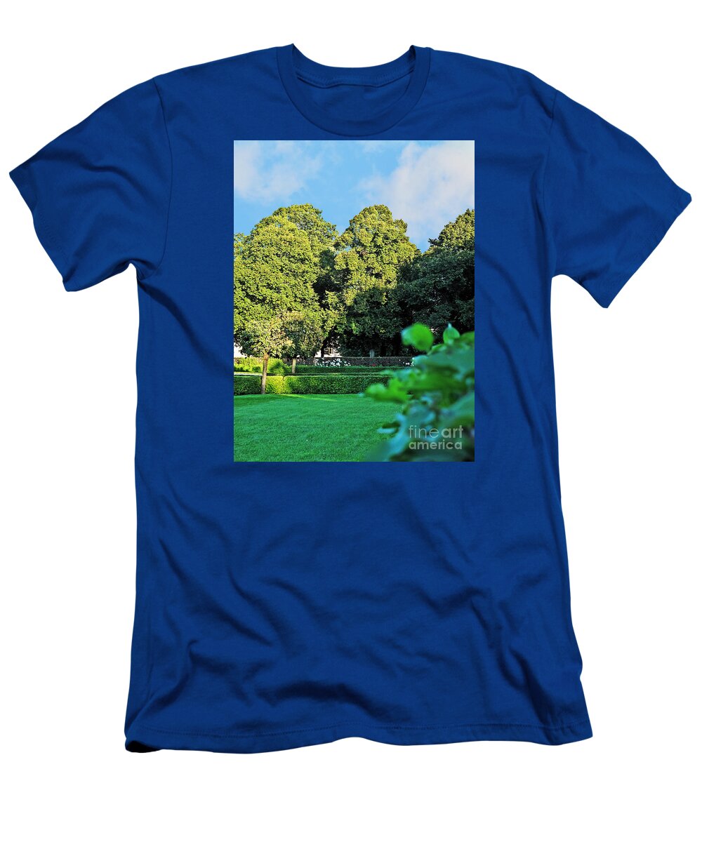 Travel T-Shirt featuring the photograph Garden of Munich by Elvis Vaughn