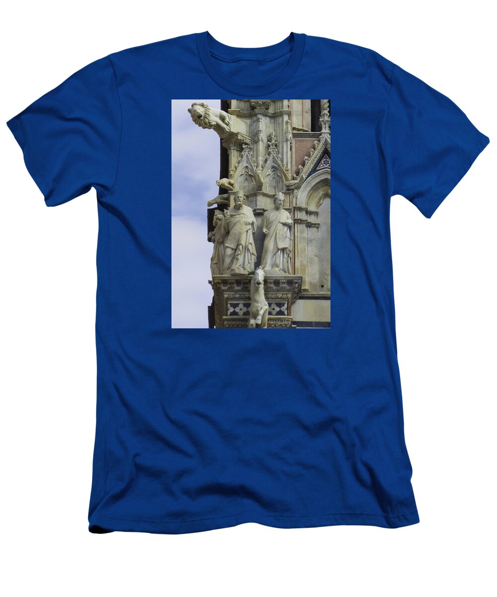 Cathedral T-Shirt featuring the photograph Guarding the Cathedral by Weir Here And There