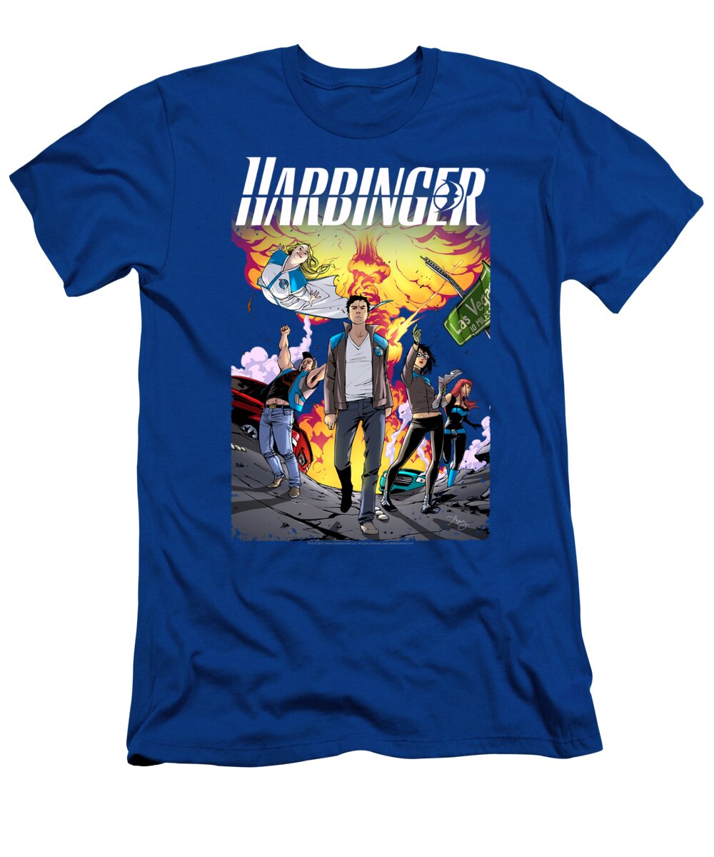  T-Shirt featuring the digital art Harbinger - Foot Forward by Brand A