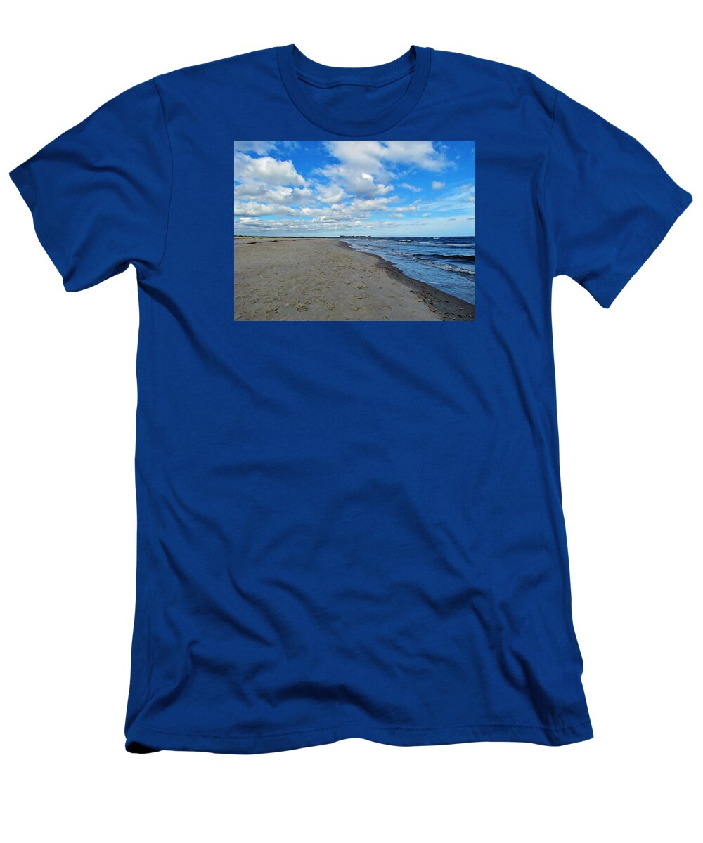 Holden Beach T-Shirt featuring the photograph Holden Beach NC by Cynthia Guinn