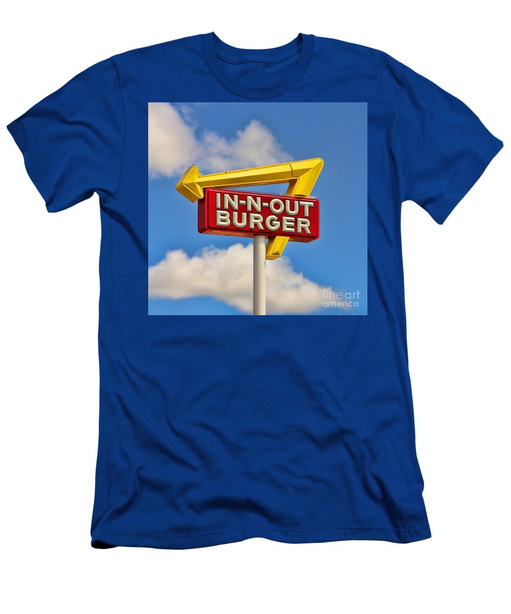 In N Out T-Shirt featuring the photograph In N Out Burger 6946 by Jack Schultz