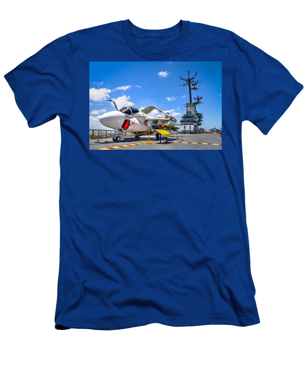 Corpus Christi T-Shirt featuring the photograph Intruder on the Lexington by Tim Stanley