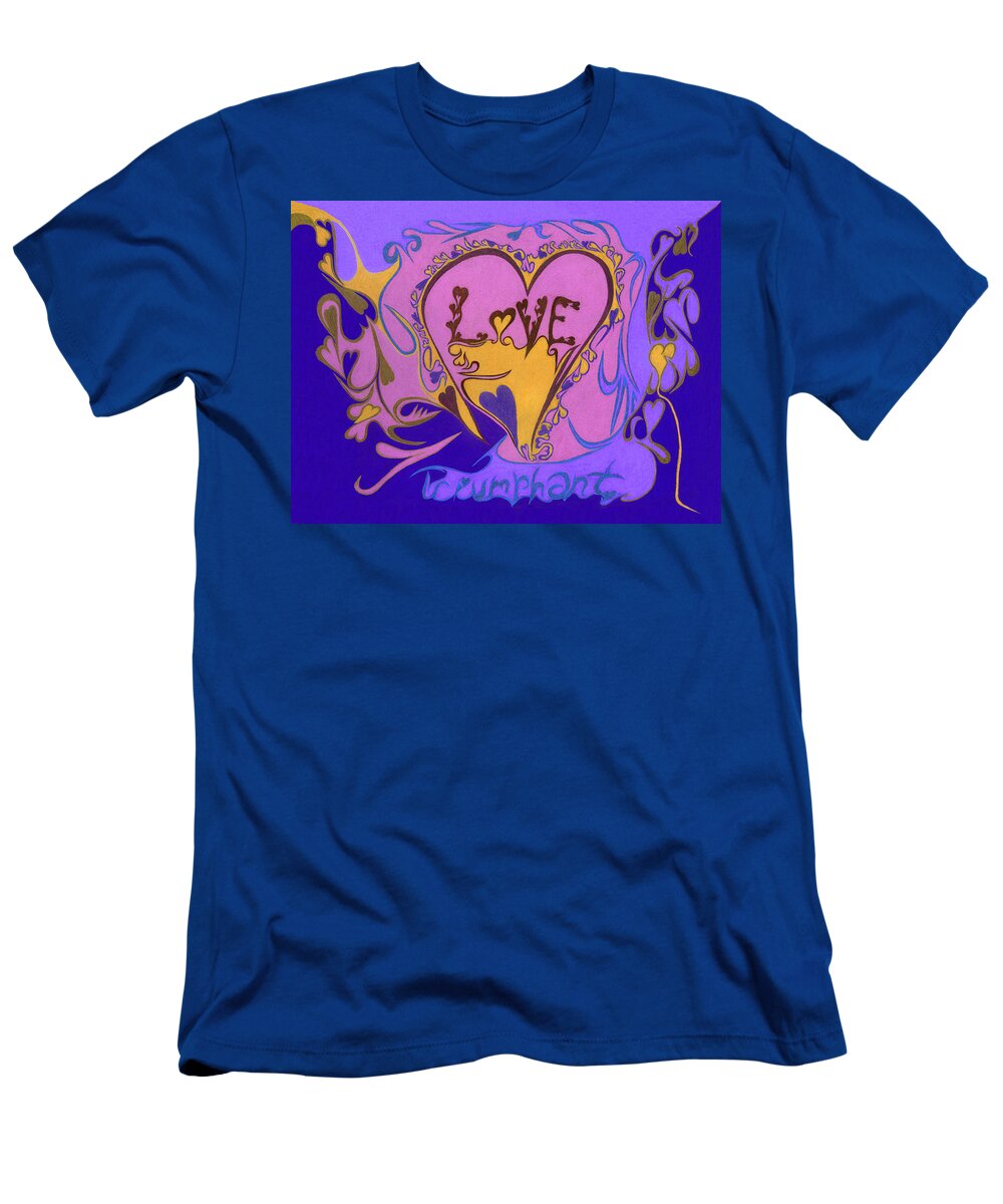 Love T-Shirt featuring the photograph Love Triumphant by Kenneth James