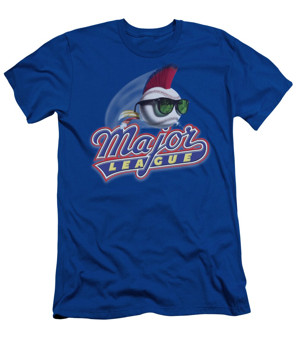 Major League T-Shirt featuring the digital art Major League - Title by Brand A