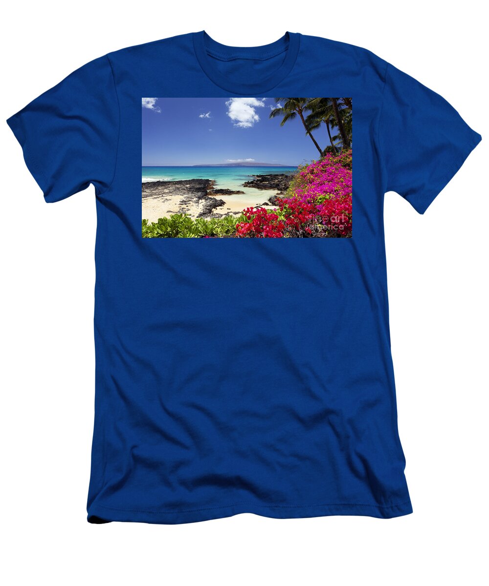 Beach T-Shirt featuring the photograph Makena Cove Maui 2 by David Olsen