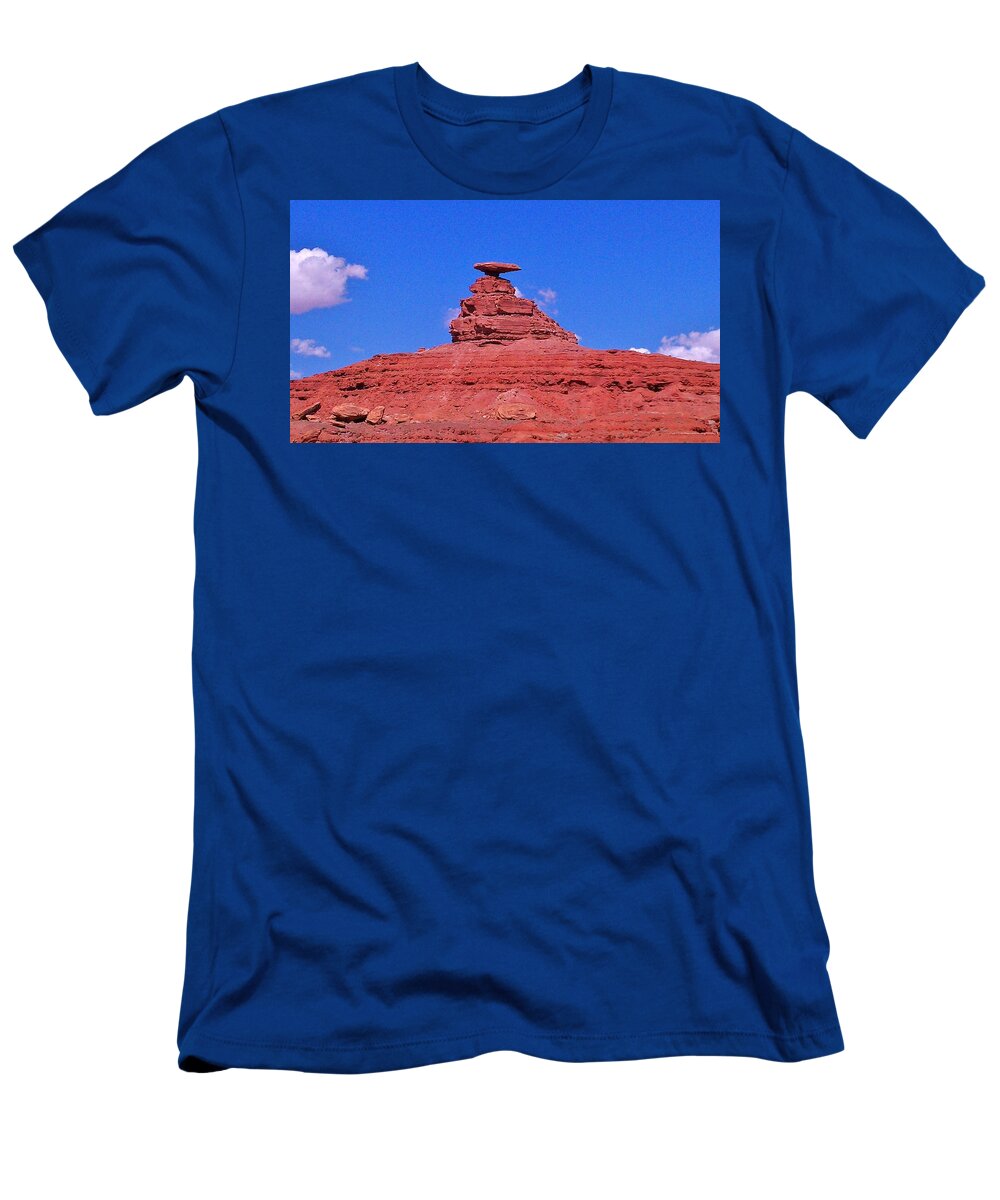 Nature T-Shirt featuring the photograph Mexican Hat by Fortunate Findings Shirley Dickerson