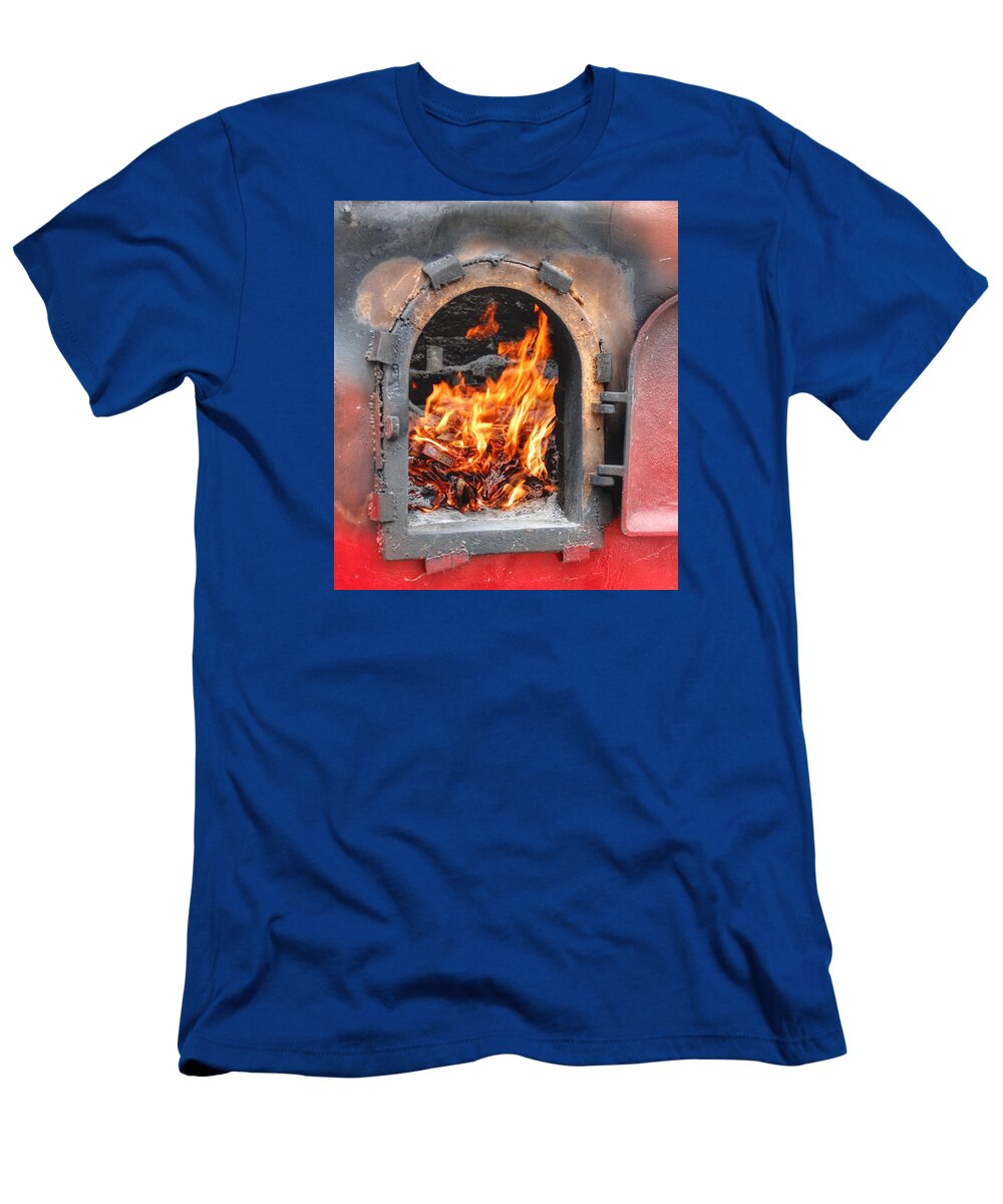 China T-Shirt featuring the photograph Money 2 Burn by Bill Hamilton