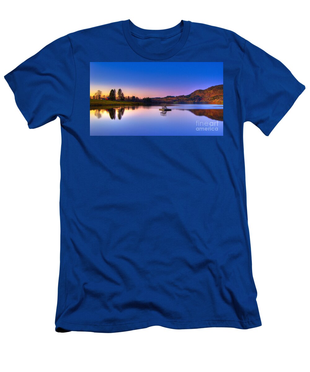 Scenery T-Shirt featuring the photograph Morning Glory.. by Nina Stavlund