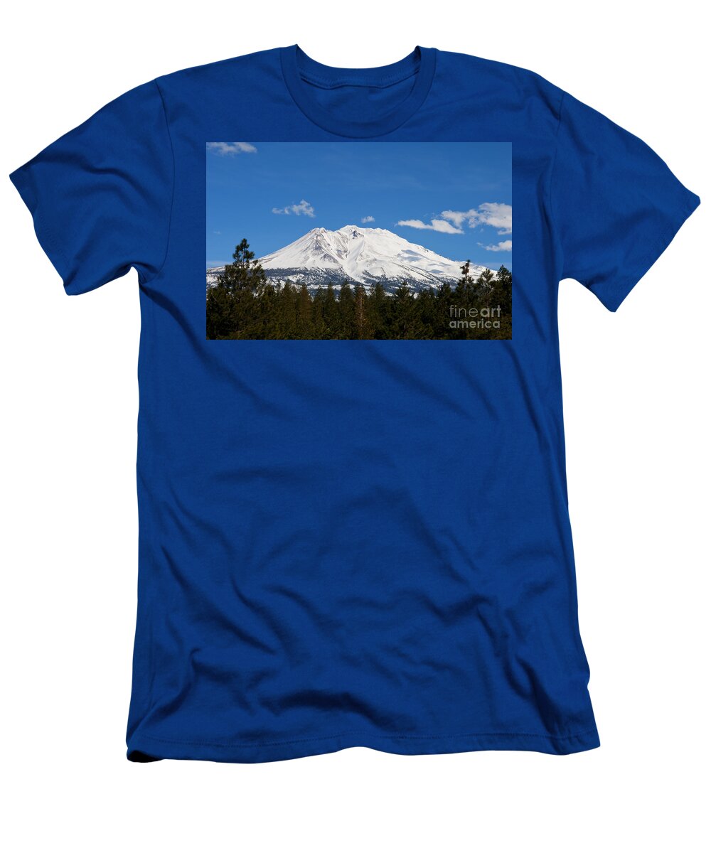 Weed T-Shirt featuring the photograph Mount Shasta, Ca by Bill Bachmann