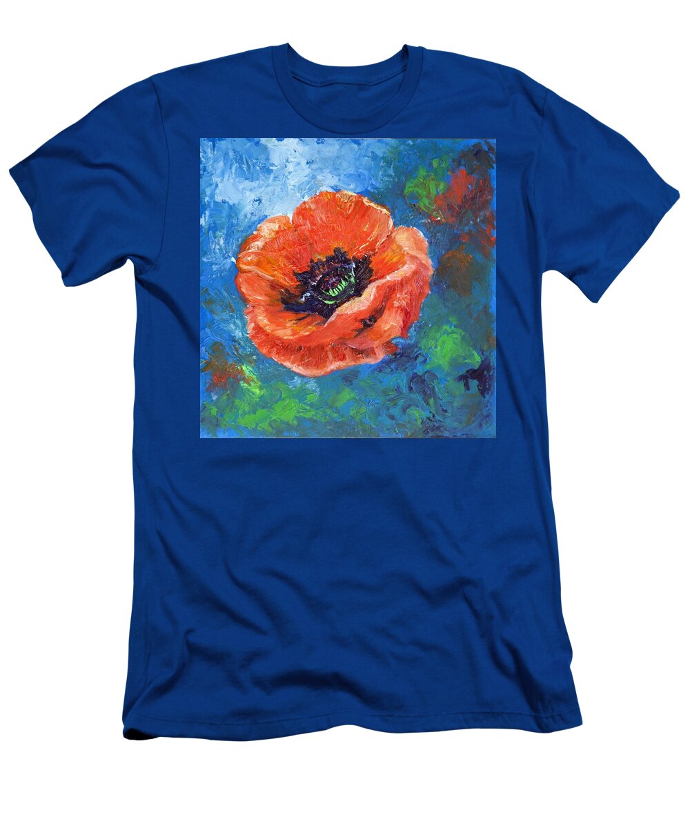 Flowers T-Shirt featuring the painting Opium Dreams by Portraits By NC