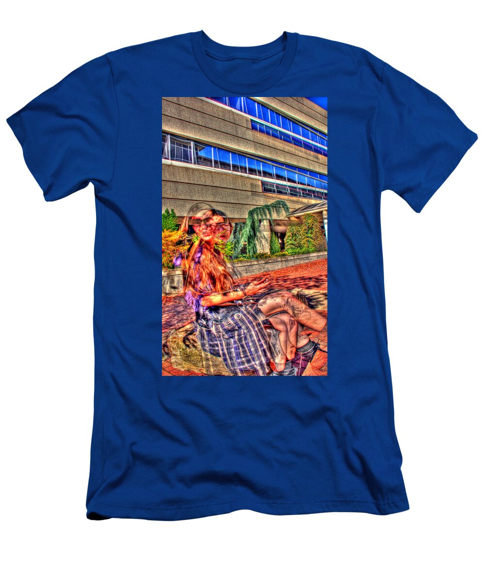 Surrealistic T-Shirt featuring the photograph Out of Phase 2 by Andy Lawless