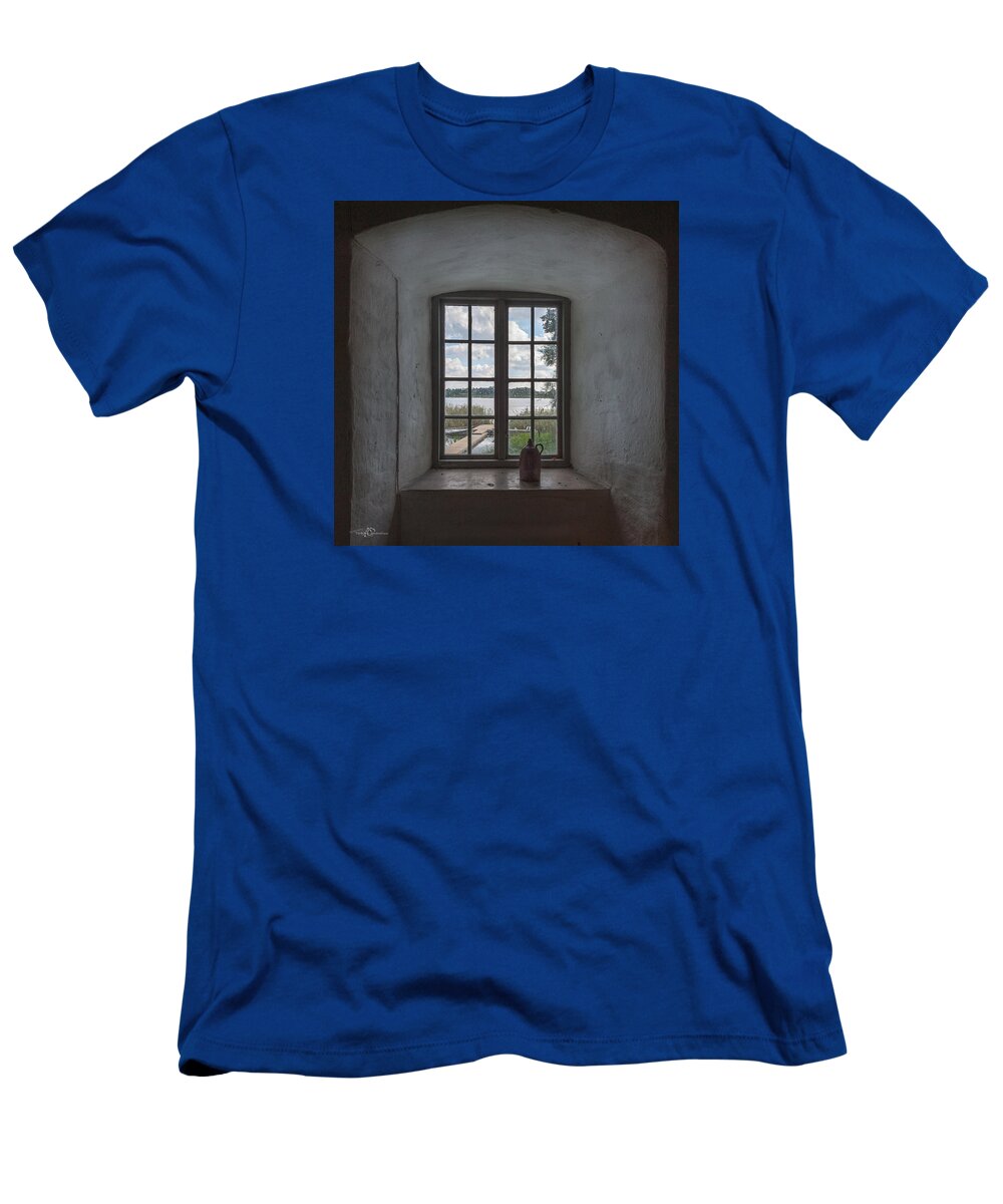 Outlook T-Shirt featuring the photograph Outlook by Torbjorn Swenelius