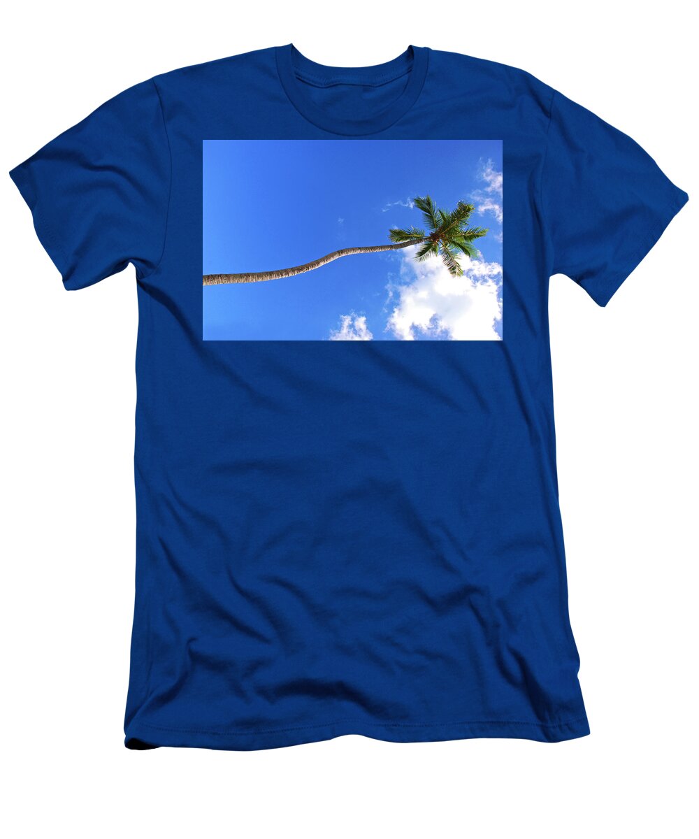 Palm Tree T-Shirt featuring the photograph Palms Up by Norma Brock