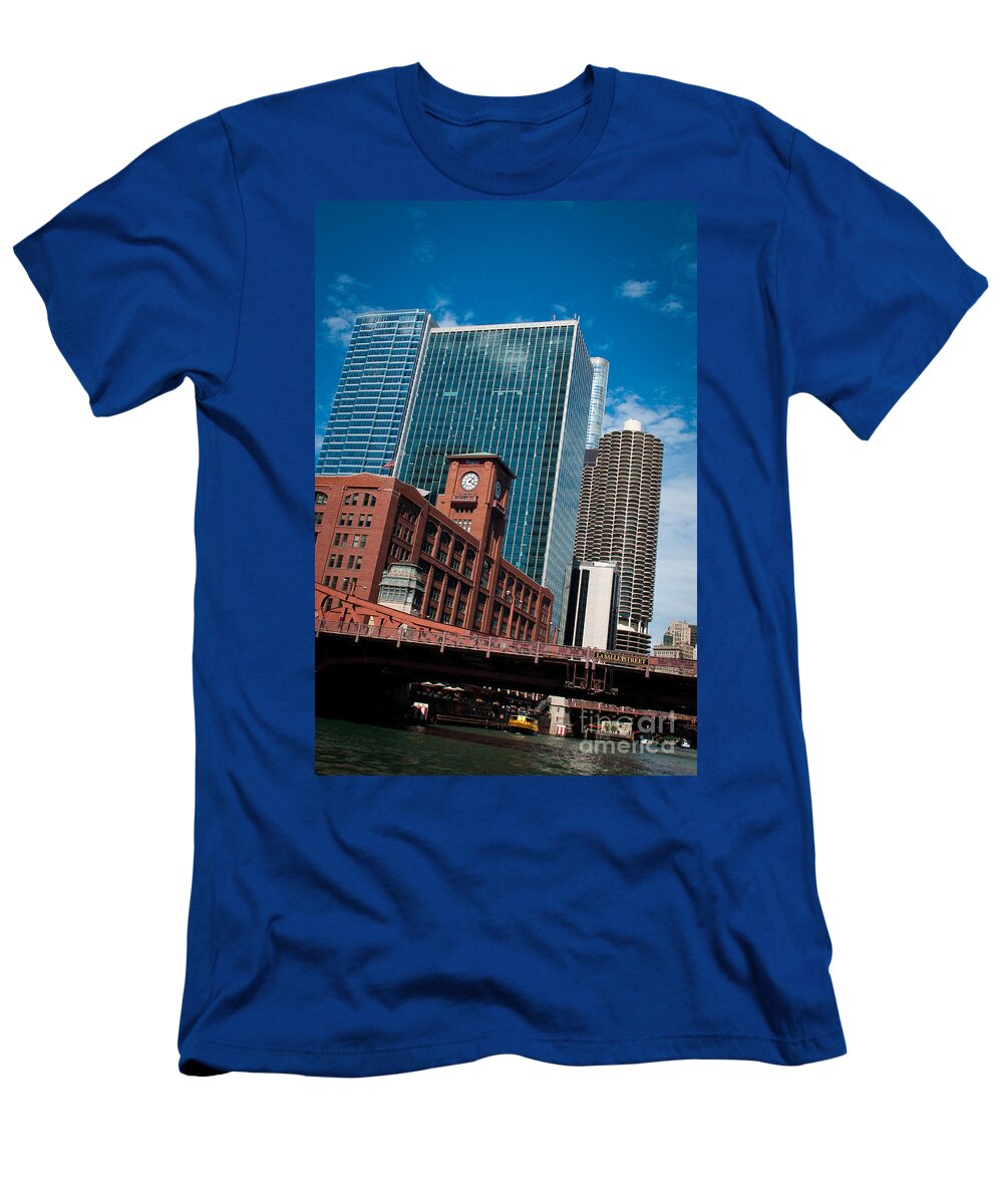 Park Towers Chicago T-Shirt featuring the photograph Park Towers Chicago by Dejan Jovanovic