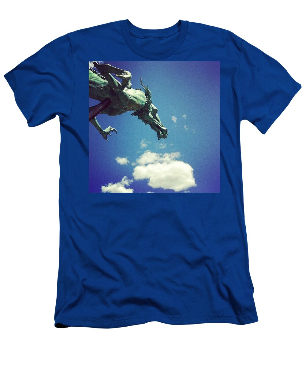 Dragon T-Shirt featuring the photograph Paul's Dragon by Katie Cupcakes