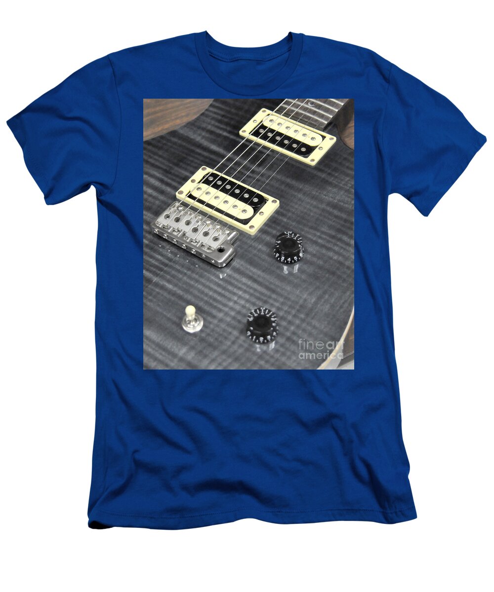 Guitar T-Shirt featuring the photograph Prs-2-6608-1 by Gary Gingrich Galleries