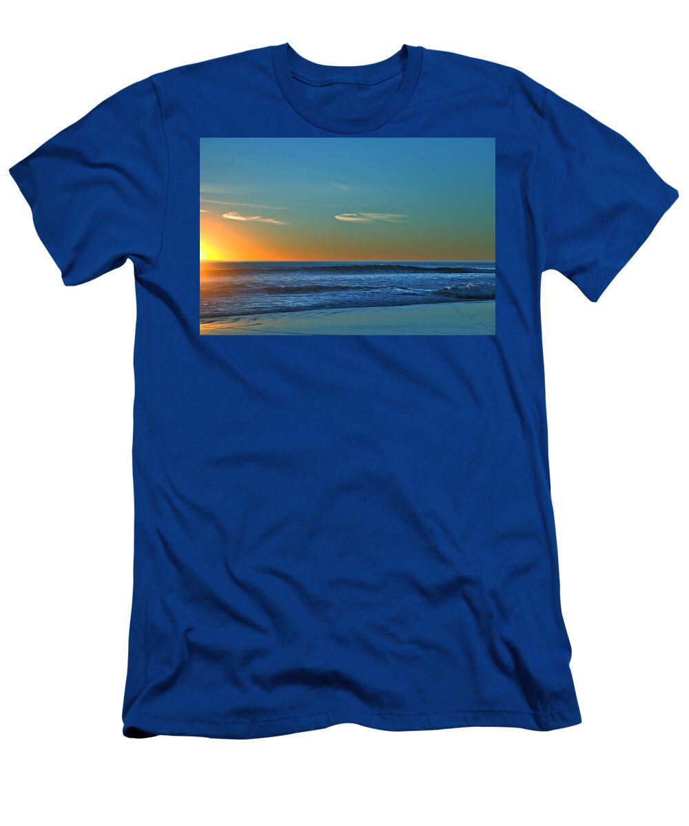 Sunset T-Shirt featuring the photograph Rainbow Sunset by Liz Vernand