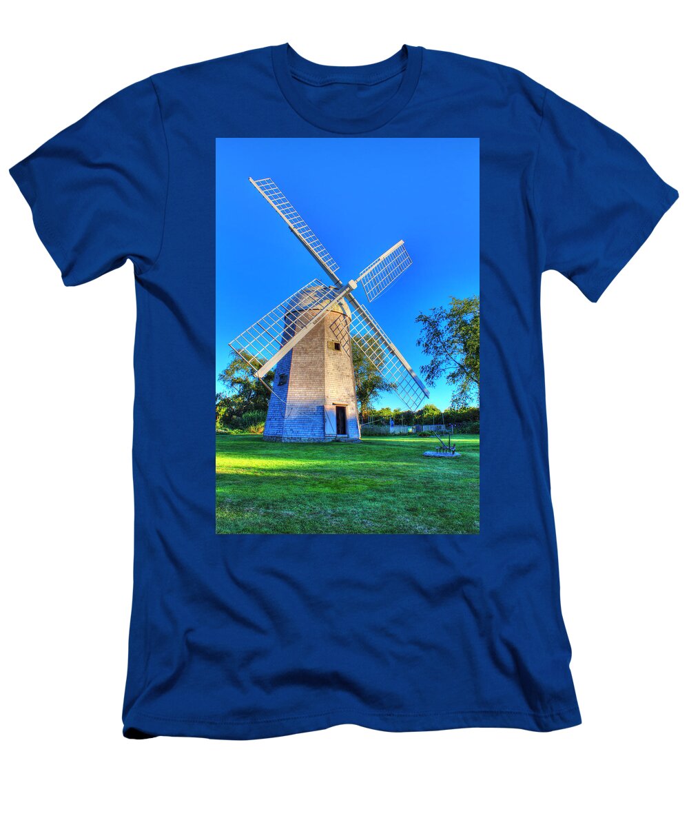 Robert Sherman Windmill T-Shirt featuring the photograph Robert Sherman Windmill by Andrew Pacheco