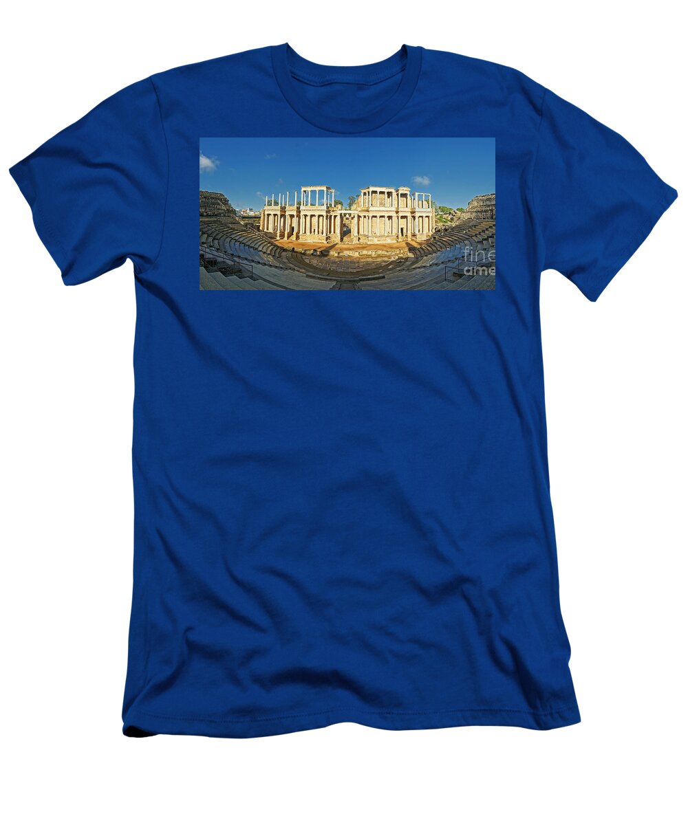 Prott T-Shirt featuring the photograph roman theatre in Merida by Rudi Prott